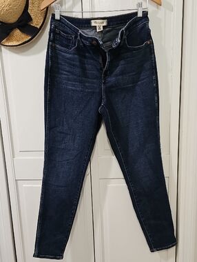Madewell Indigo curvy High-Rise Skinny Jeans Size 29